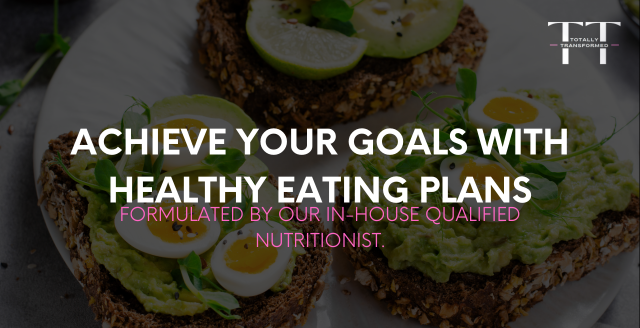 Achieve Your Goals with Healthy Eating Plans